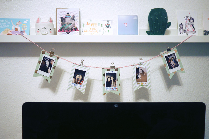 KuneCoco • DIY • Polaroid Wimpelkette