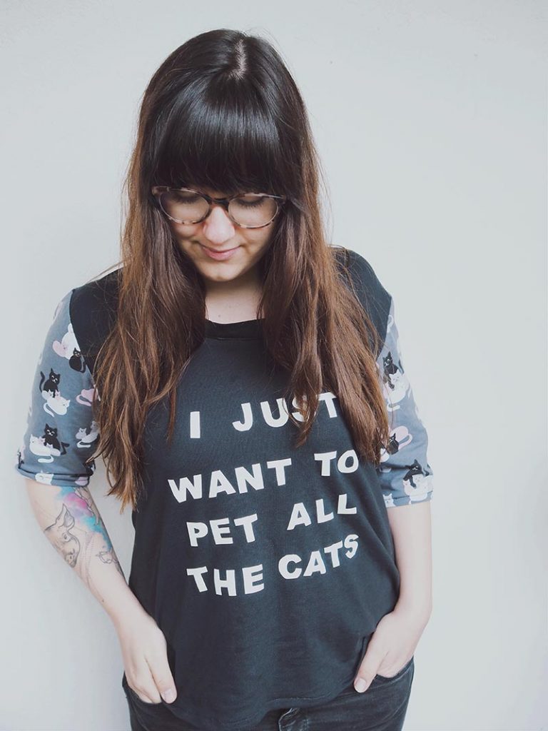 KuneCoco • #naehdirwas April • "I just want to pet all the cats" Shirt